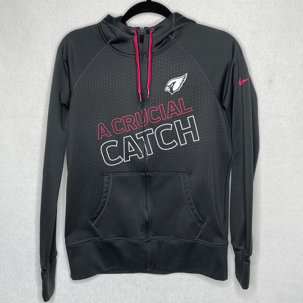 Nike NFL Team Apparel Thermal Arizona Cardinals Women's A Crucial Catch Jacket M